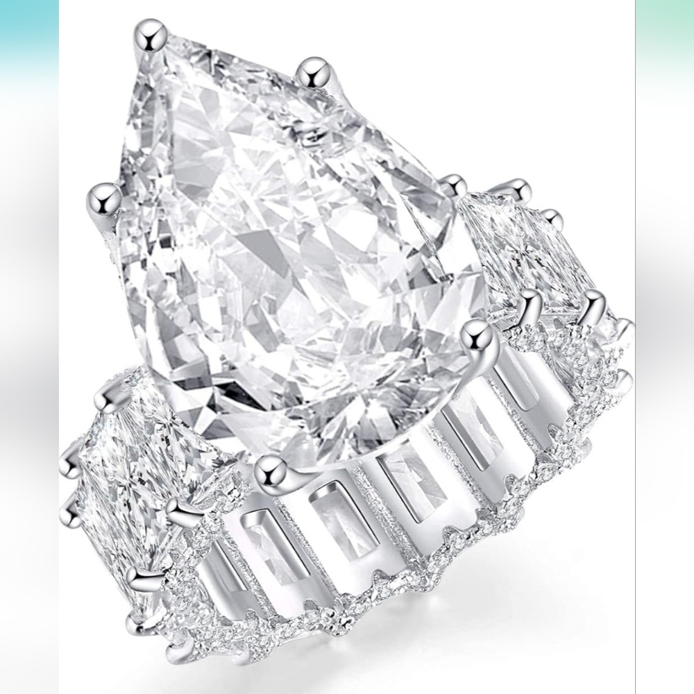 Pear Shaped Ring